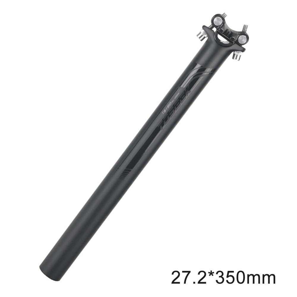 Carbon Seatpost 27.2/31.6mm matte 3k Carbon Fiber MTB/Road Bicycles Carbon Fiber seat post Light Adjustable seat tube: 27.2x350mm