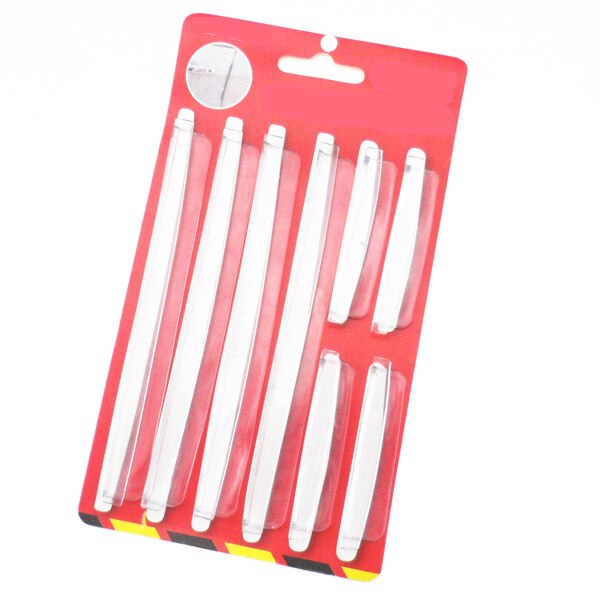 8 stuks / set. auto zijrand deurbeschermer beschermstrip schone beschermende bumperbeschermers voor hyundai  ix35 ix45 ix25 i20 i30: Transparant