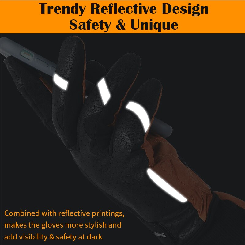 WEST BIKING Winter Sport Gloves Thicken Lengthen Warm Cycling Equipment Men Women Outdoor Skiing MTB Bike Motorcycle Gloves