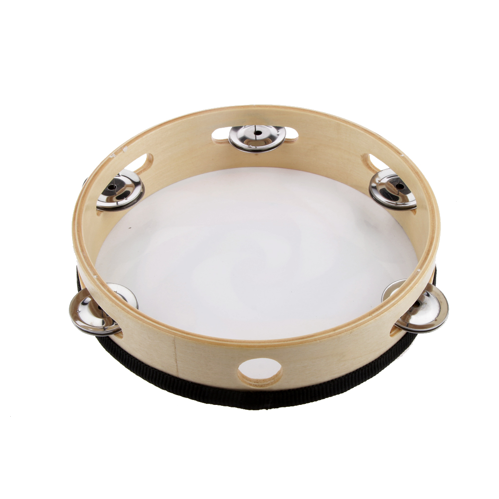 8 "tambor de madera Musical tambor percusión para KTV Iglesia divertido