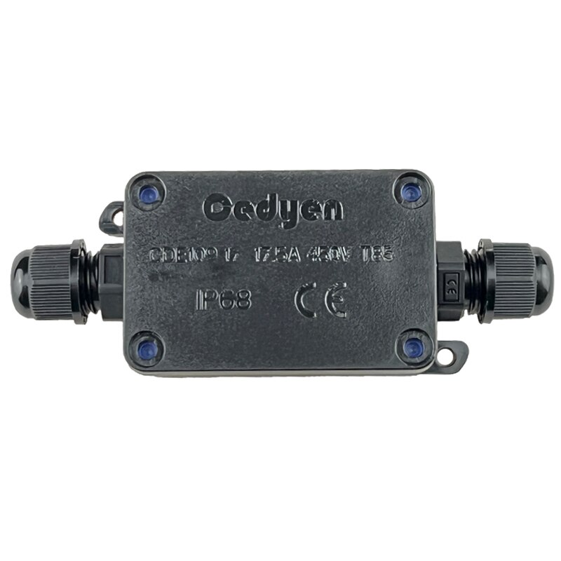 Outdoor Waterproof Junction Box IP68 Fire Redartant UV Sunproof Plastic Electrical Junction Case Cable Wire Connector Protection