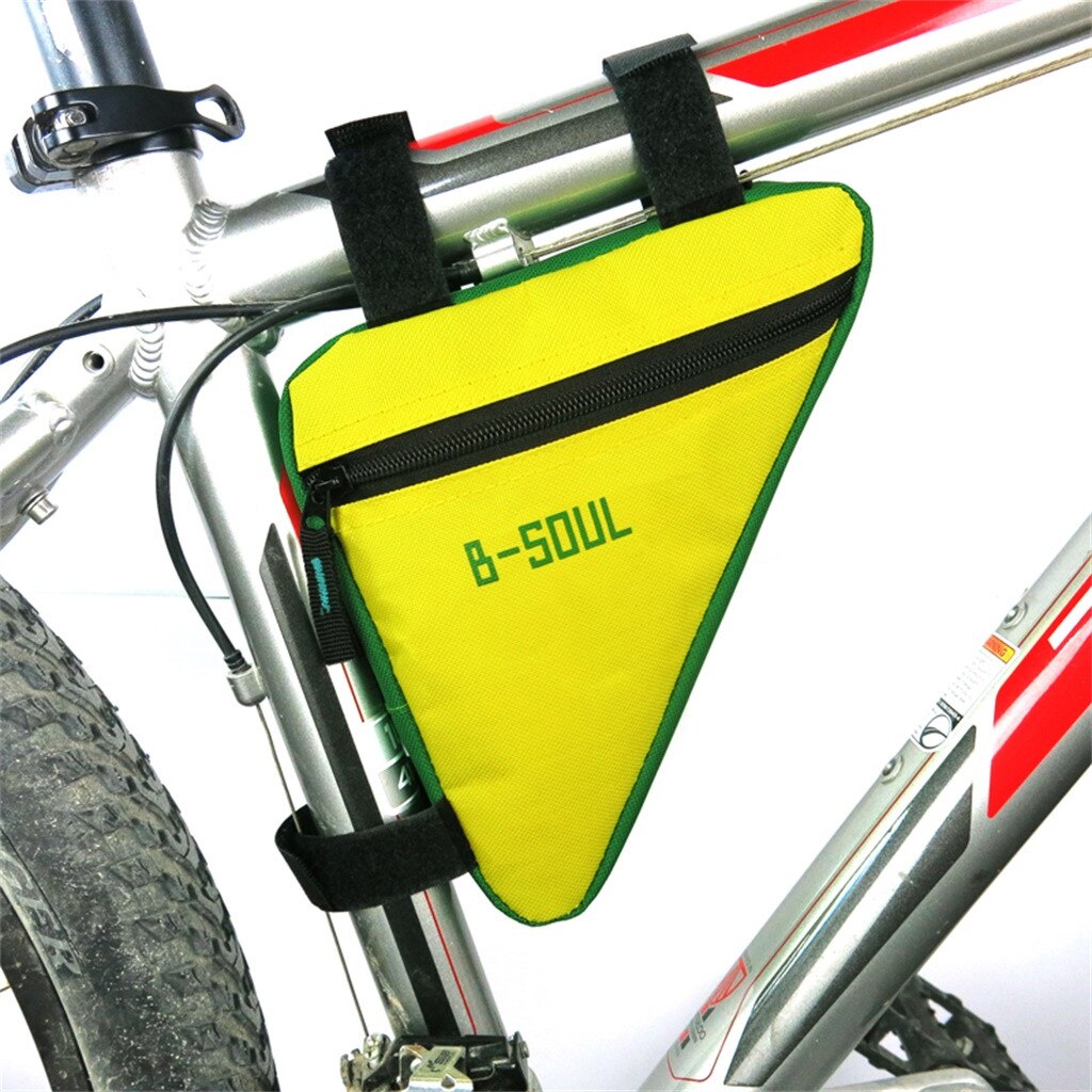 Bike Fiets Bag Voor Tube Frame Telefoon Waterdichte Fiets Tassen Driehoeken Pouch Frame Houder Fiets Bike Accessoires: YE