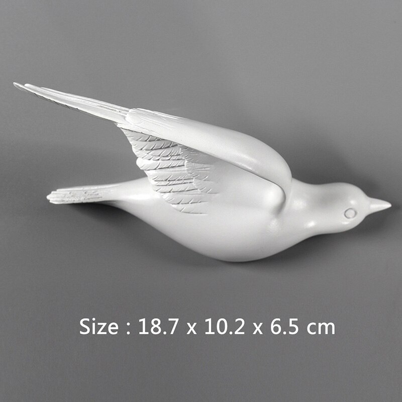 Håndlavede cementforme fugleformet silikonebeton dekorativt værktøj: Sh0293