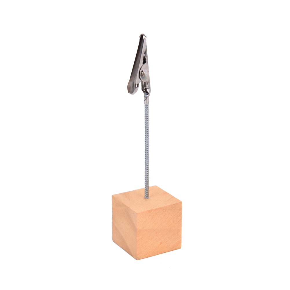 1 stk farve terning memo klip bordplade fotoholder bryllupsfest bord nummer klemme kontorbord forsyninger