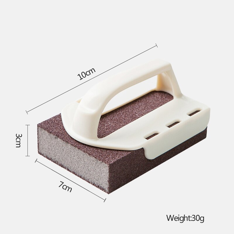 Emery Sponge Brush for Removing Rust Kitchen Tool Cleaning Descaling Rub Kichen Accessories Clean Wash Nano Melamine Pot