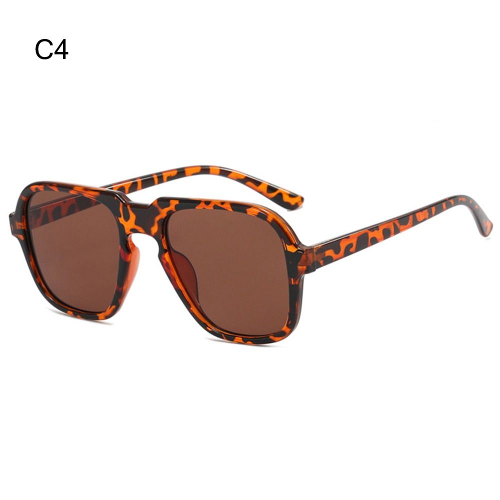 Gafas de sol Vintage para hombre y mujer, lentes de playa con gradiente de océano transparente, Retro, accesorio de verano: Azul