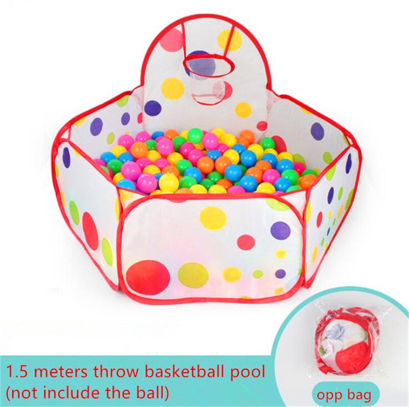 Nuovi Giocattoli Tenda Oceano Serie di Cartoni Animati Gioco della Palla Pits Piscina Portatile Pieghevole Per Bambini Sport All'aria Aperta Giocattolo Educativo Con Il Cestino: ZKA03600P3