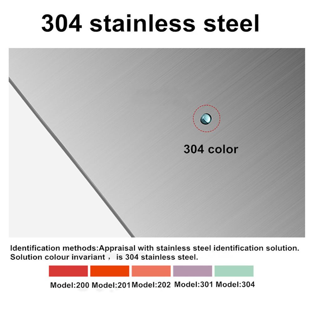 304 Stainless Steel Kitchen cutting board Sterile mildew proof chopping board Fruit cutting board Rectangular chopping board