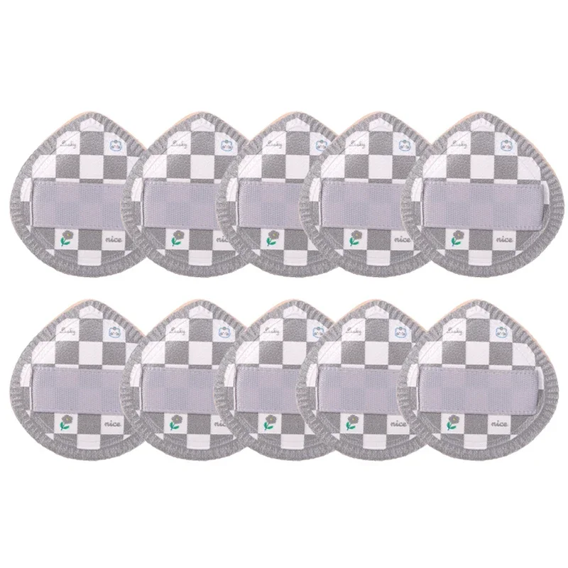 Finger Mini Puff Cosmetic Cushion Puff Concealer Foundation Detail Puffs Finger Puff Set Makeup Sponge Beauty Tools: PURPLE