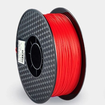 Filaments pour imprimante 3D, imprimante 3D, fil plastique, 1.75mm, PLA, 250 g/rouleau, précision du matériau d'impression 3D: Rouge
