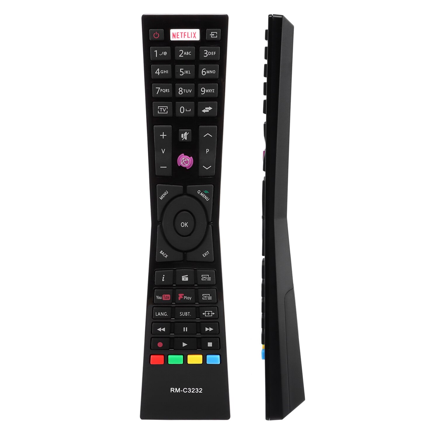 Remote Control RM-C3232 RM-C3231 For JVC Smart 4K HD TV LT24C360 LT24C655 LT55C860 LT24C661 LT24VH43A LT49C862 Controller