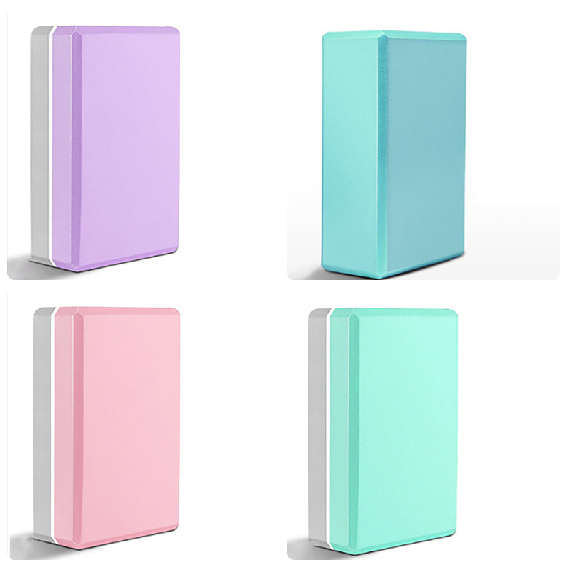 EVA Yoga Blocks Foam Brick Pilates Back Exercise B... – Grandado