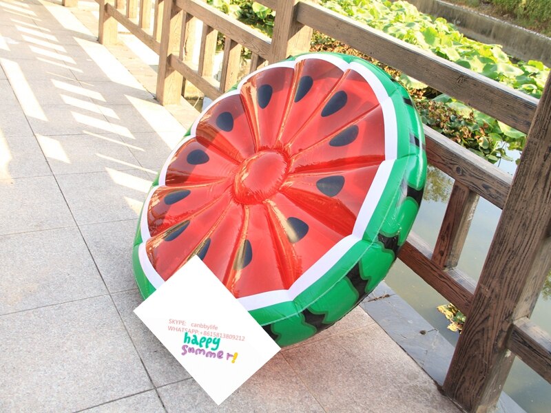 Günstige preis aufblasbare wassermelone wasser Schwimmbad schweben Floß/wassermelone aufblasbare Schwimmbad schweben