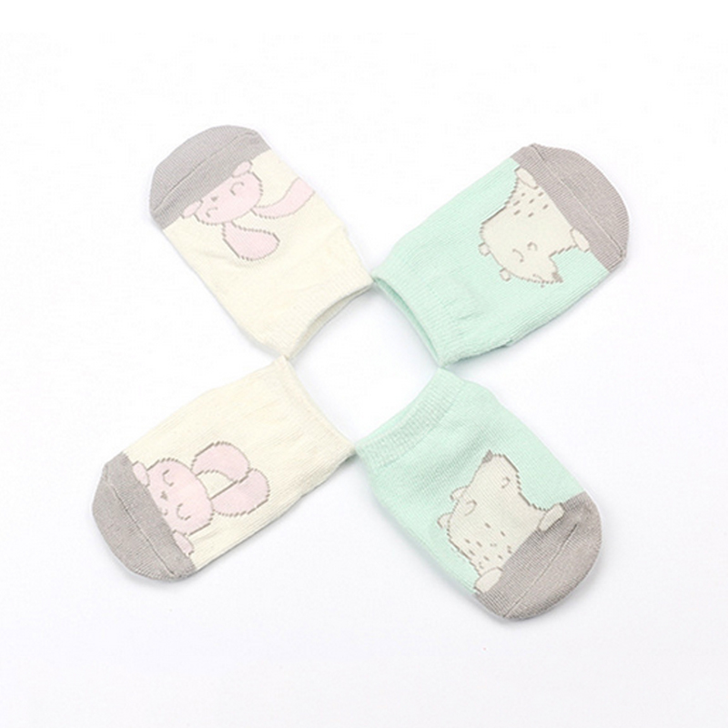 Leuke Cartoon Unisex Baby Sokken Baby Peuter Meisjes Jongens Anti Slip Katoen Boot Sokken Lente Herfst Sokken