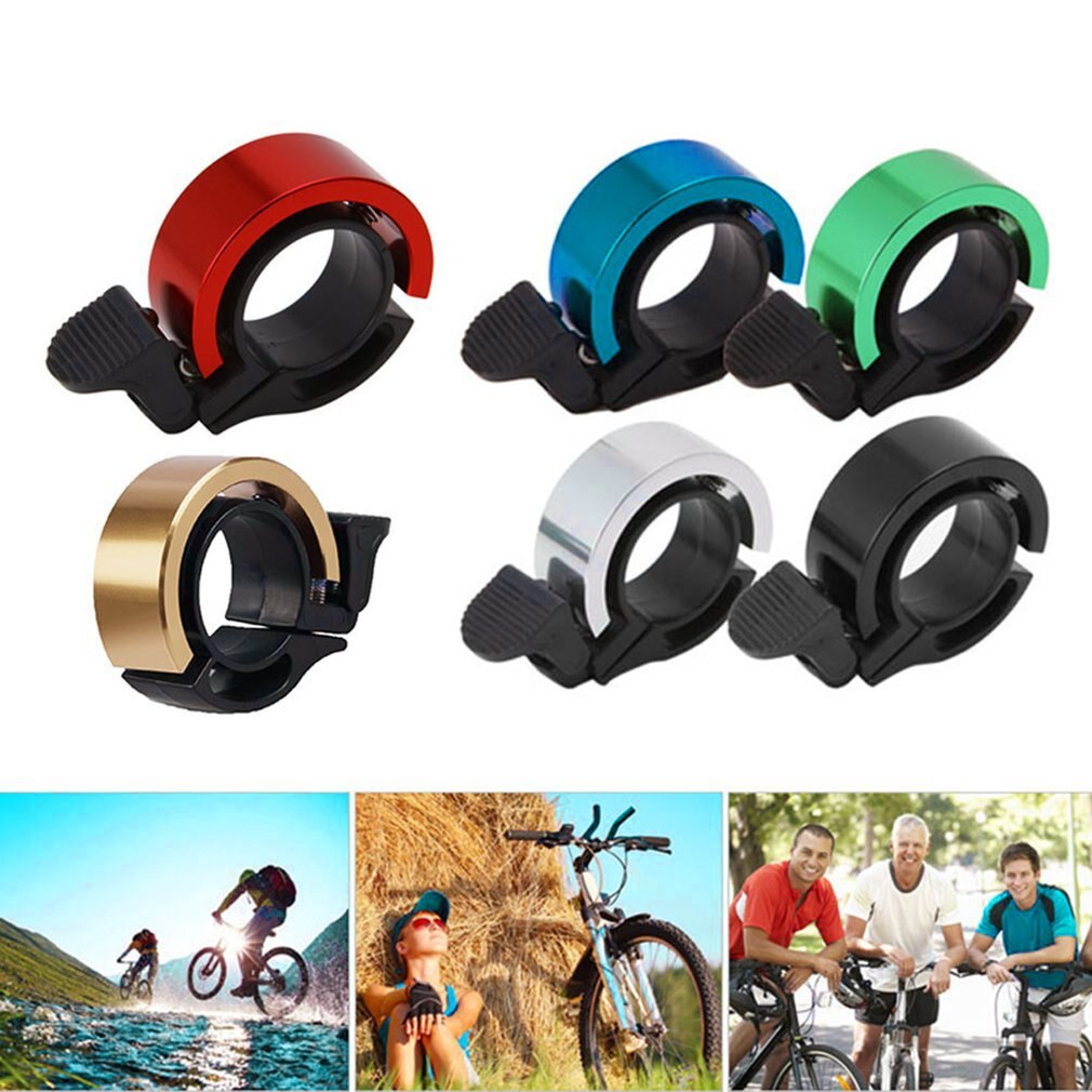 Q-Typ Aluminium Legierung Fahrrad Glocke Für Mtb Sicherheit Radfahren Legierung 90Db Horn Fahrrad Glocke Radfahren Lenker Alarm Ring