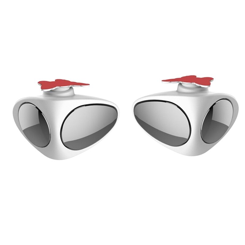 360 Rotation Adjustable Convex Rear View Mirror View Car Blind Spot Mirror Wide Angle Mirror Car Assisted Mirror