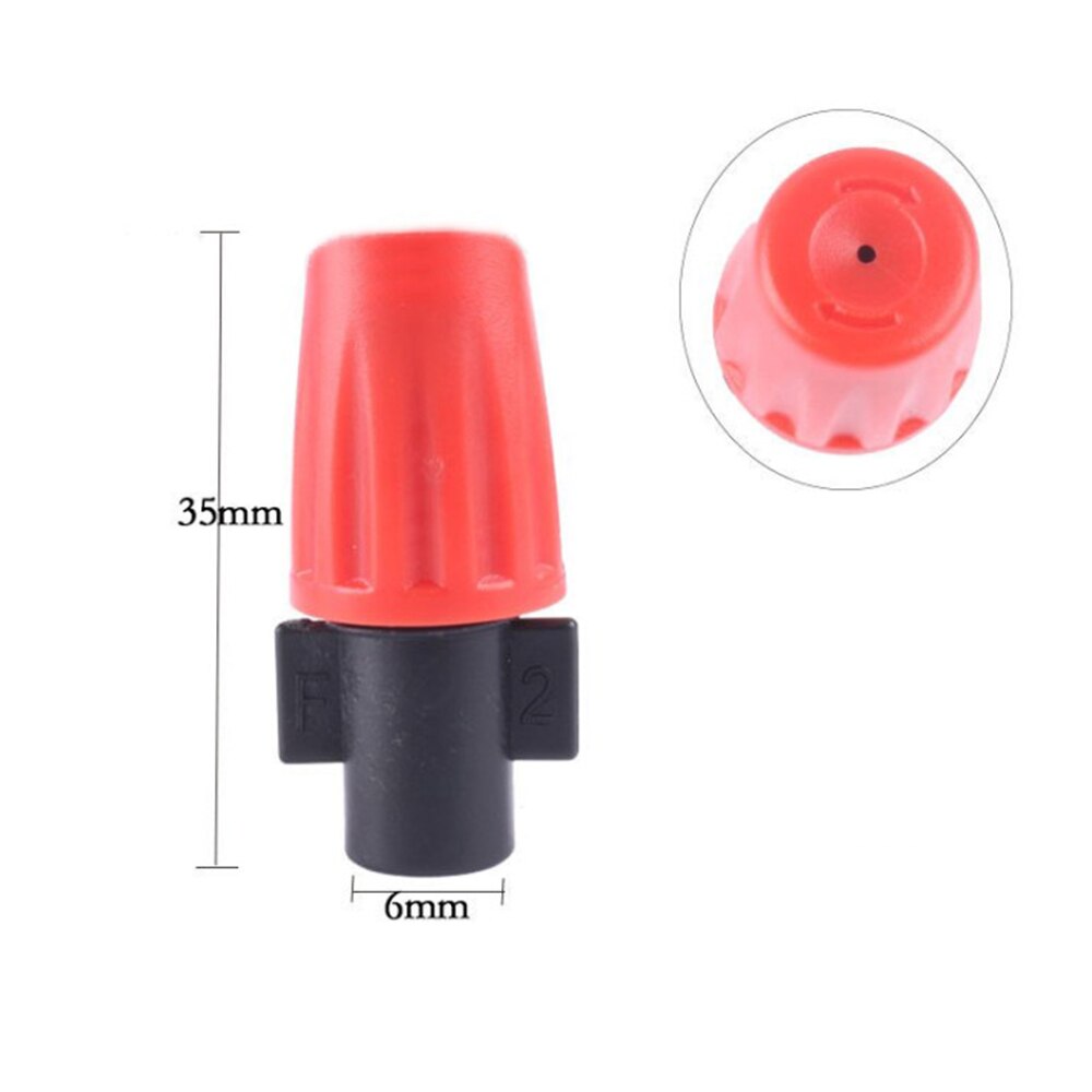 10PCS Micro Drip Irrigation Plant Self Garden Mist Sprinkler with Atomization Nozzle Water Control Sprayer