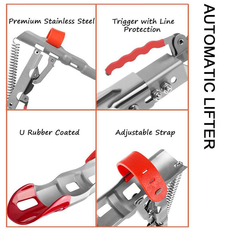 1 Pcs Outdoor Fishing Automatic Lifter Sea Pole Stand Auto Sea Rod Holder Spring shelf Rod Stand For Fishing Rod