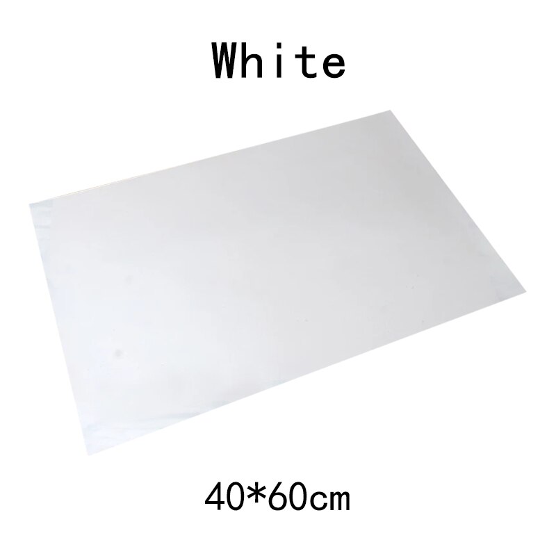 40*60Cm/30*40Cm Herbruikbare Slip Bakken Mat Vel Olie-Proof Papier Bakken Oven pad Non-stick Keuken Bakken Gereedschap Voor Gebak: White-40x60cm