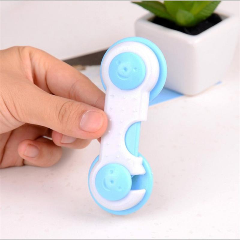 Baby Safety Lock Drawer Lock Multifunctional Right Angle Lock Children's Cabinet Door Lock Used In Refrigerator Washing Machine: Light Grey