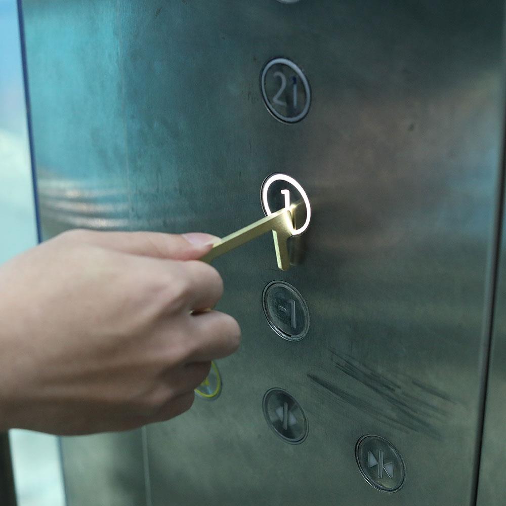 Praktisk fjederstål nøgleudsugningsværktøj døråbner lås åbningsværktøj nødhjælp husholdning holdbar med nøglering reparation