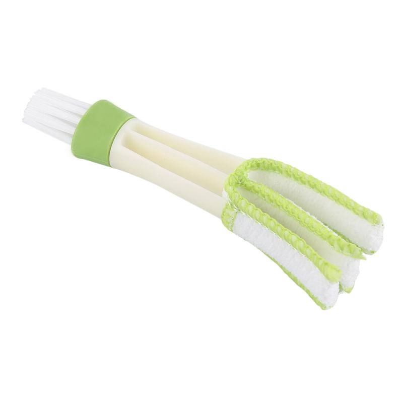 1Pcs 2 In 1 Auto Airco Outlet Borstel Detail Cleaning Borstels Multifunctionele Borstel Auto interieur Cleaning Tools