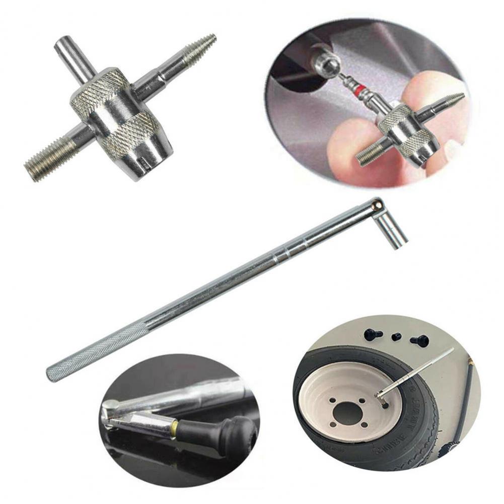 7Pcs Valve Repair Tool Superior Strength Wear-resistant Strong Quick Remover Tire Installer Car Repair Tool