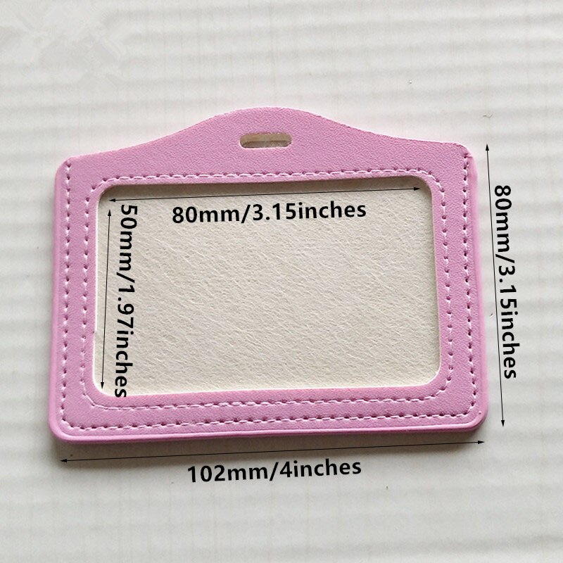 Kobiety i mężczyźni poliuretanowy portfel na karty pokrowiec na karty i akcesoria szpital pielęgniarka szkoła wejście strażnik karta i karta klatki piersiowej poprzeczny styl