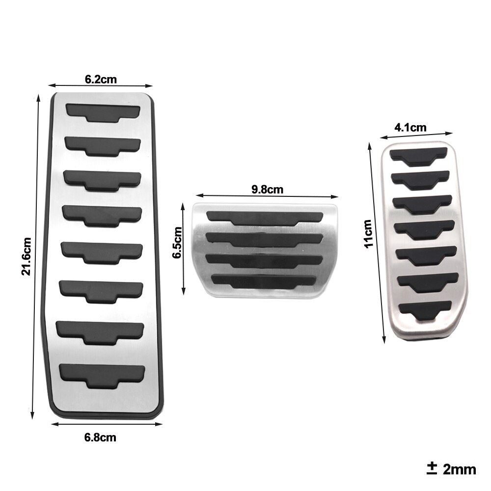 Auto Rust Rem Accelerator Brandstof Gas Pedaal Cover Pad Foot Rest Voor Land Rover Range Rover Evoque -
