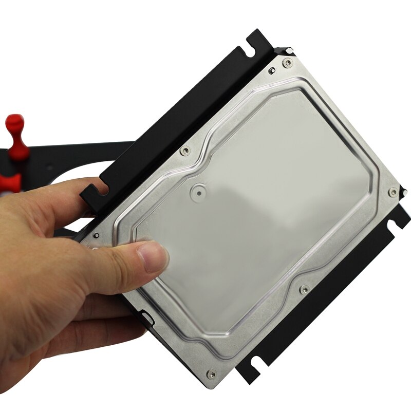 5.25 Inch to 3.5 Inch Computer Hard Disk Bracket Optical Drive Desktop Mechanical Hard Disk Bracket Vibration and Noise Reductio