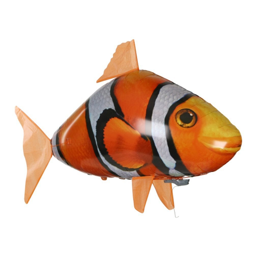 Funny Cute Flying Remote Control Inflatable Fish Balloon Wedding Children Birthday Decoration Balloon