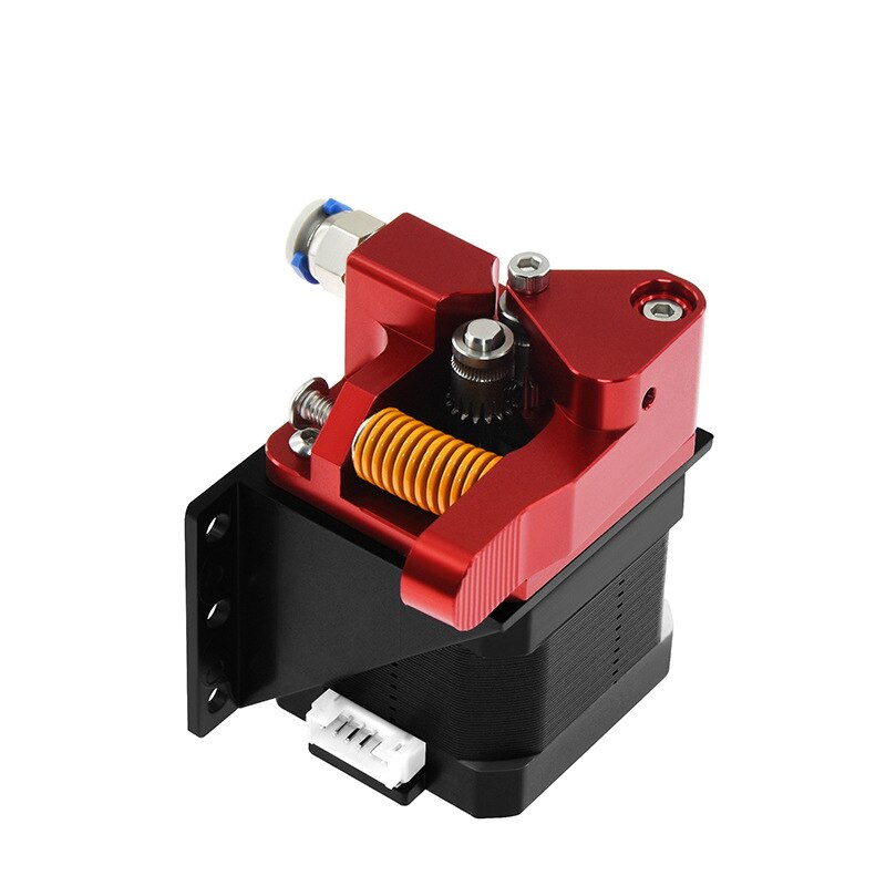 Cr10 Pro Aluminum Upgrade Dual Gear Extruder Kit for Cr10S Pro Reprap Prusa I3 1.75Mm Drive Feed Double Pulley Extruder