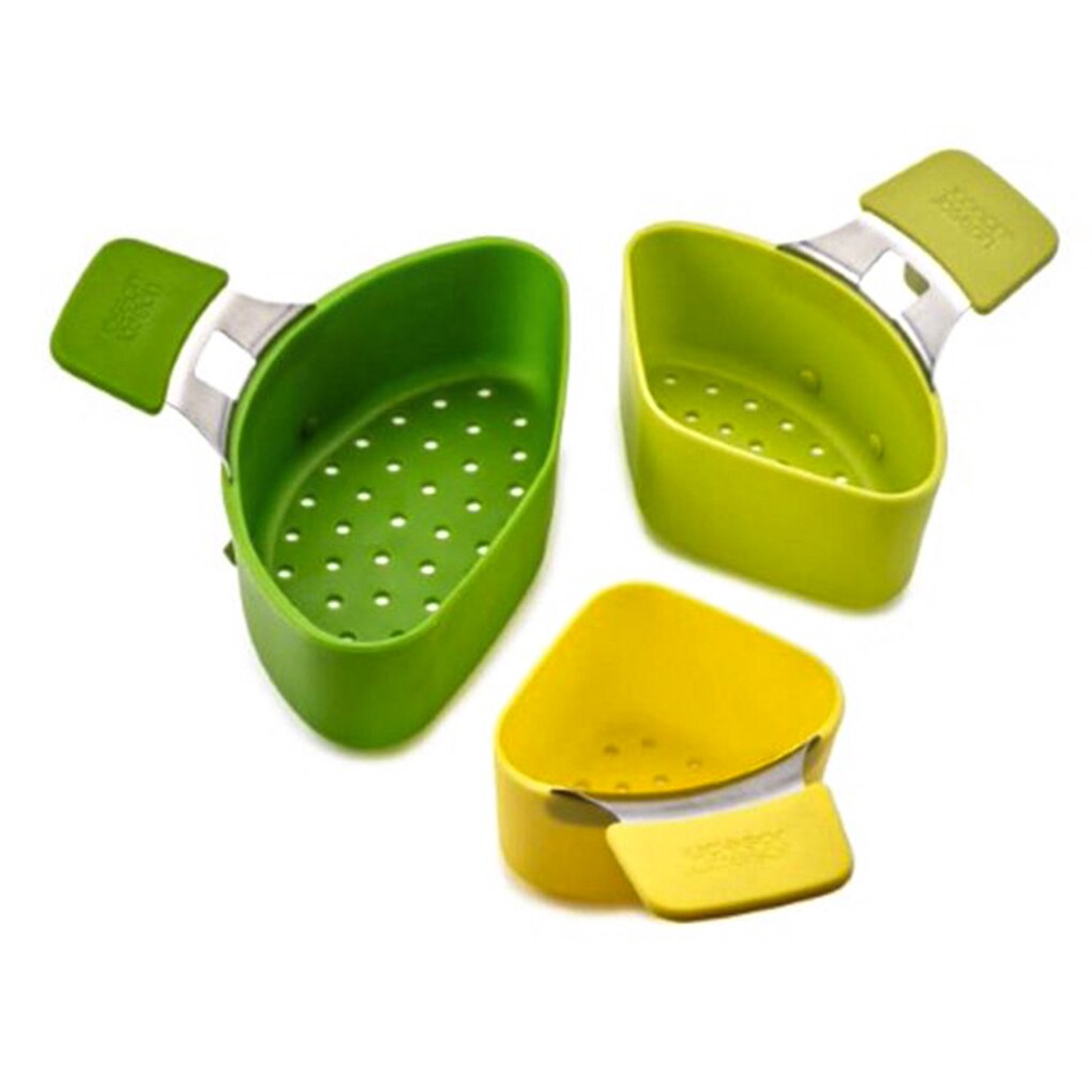 3Pcs Steamer Set Small Cooking Basket Plastic Stackable Steaming Bowl with Handle for Vegetable Fruits