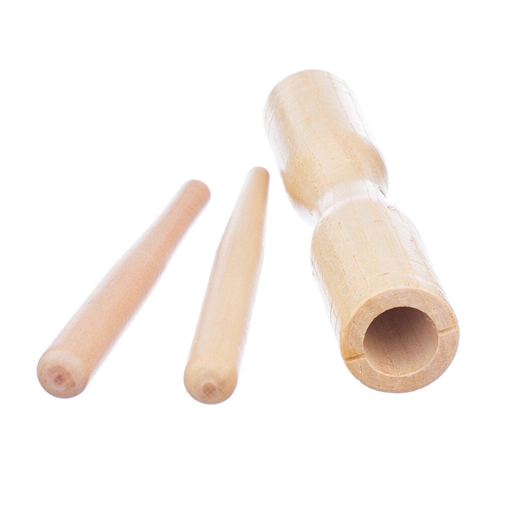 Double Sound Tube Rhythm Stick Percussion Instruments Baby Musical Toys