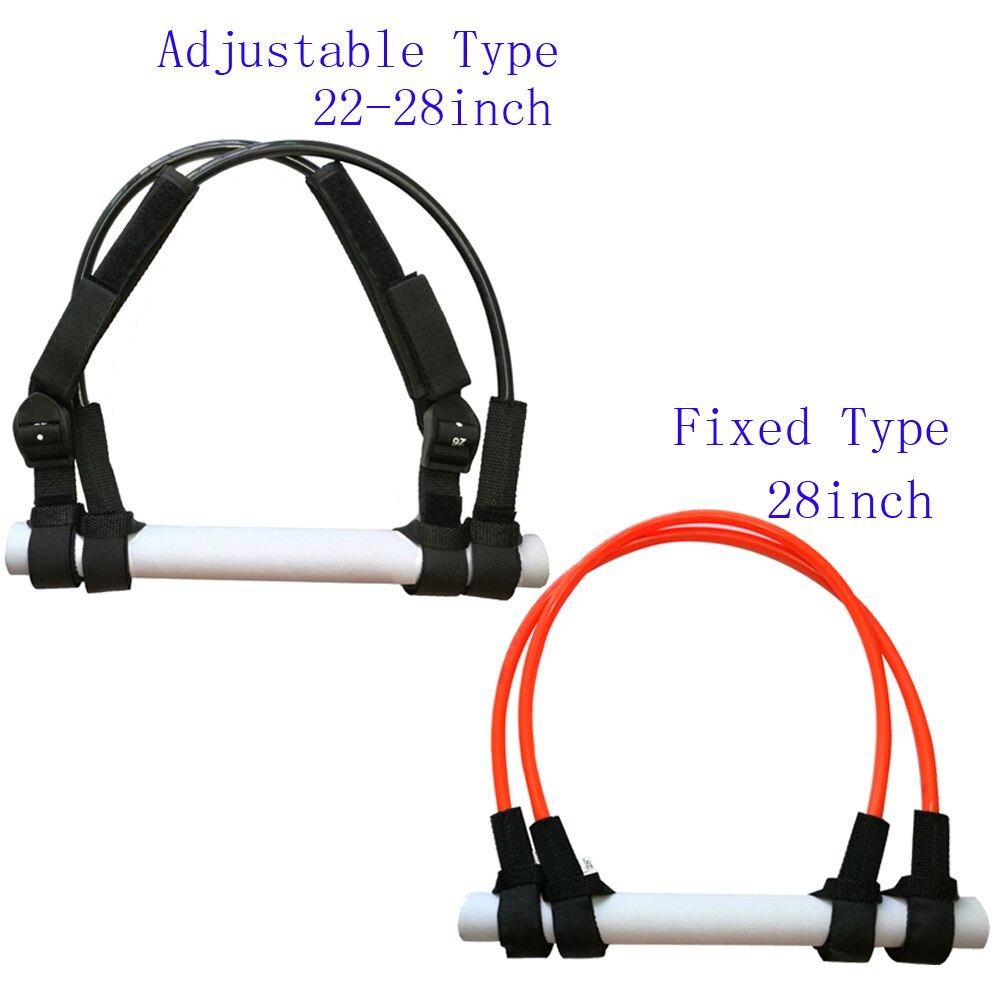 2PCS Fixed Adjust Type Windsurfing Harness Lines SUP Sailboat Sailboarding Surfing Harness line