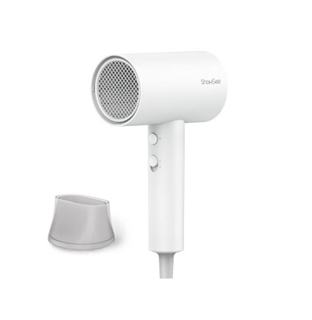 Xiaomi Showsee A1-W Anion Haar Föhn Negatieve Ionische Zorg Universele Professionele Krachtige Föhn Diffuser Voor Thuis 1800W: VS