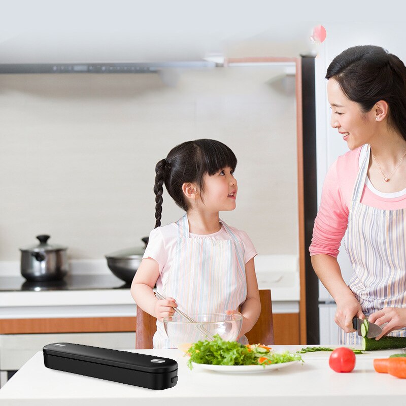 Vacuümmachine voor voedsel, vacuümsealer, voedselverpakkingsmachine, automatische sealmachine voor thuis, keukenvershoudmachine