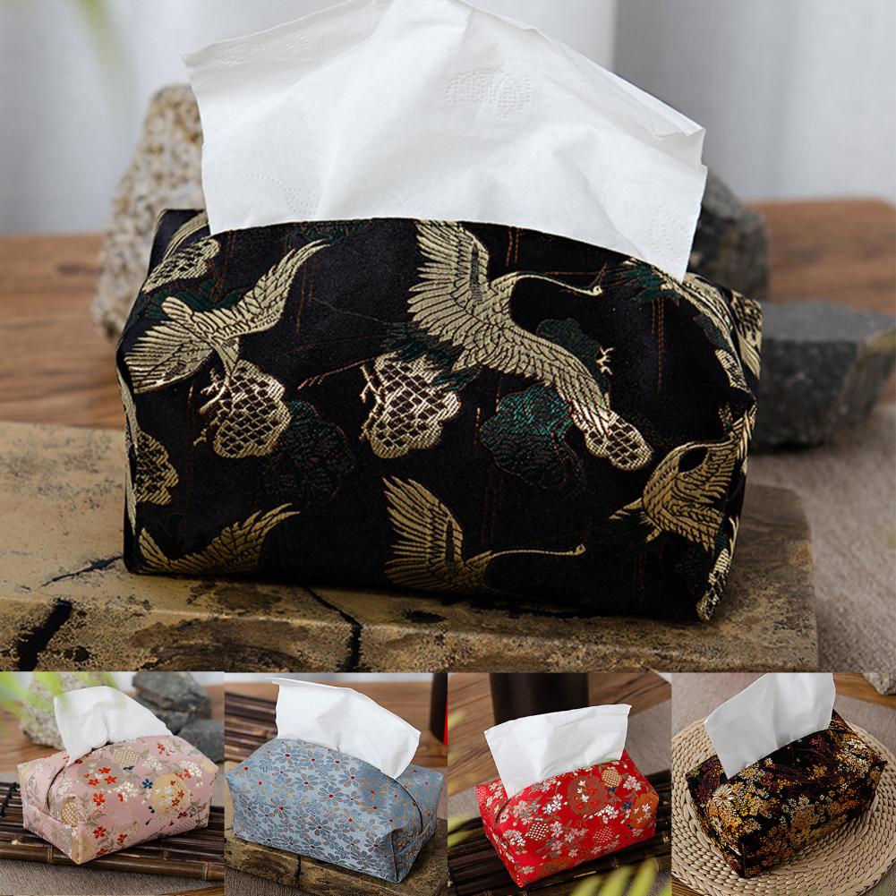 Tissue Pouch Eco-friendly Lightweight Tissue Holder Tissue Case Towel Napkin Papers Bag for Living Room Tissue Case