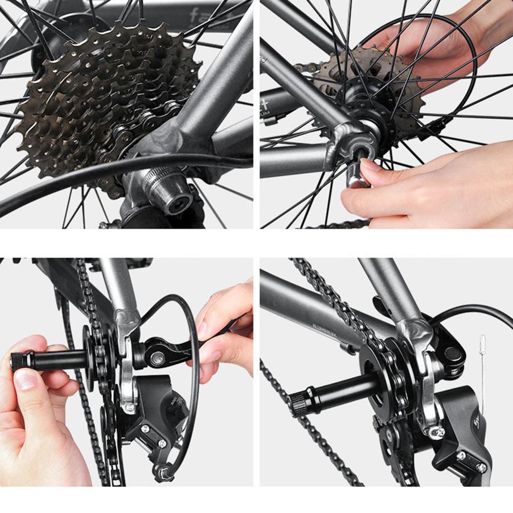 Bike Hand Mtb Racefiets Ketting Holder Tool Mtb Thru Steekas Dummy Hub Duurzaam Met Quick Release & Amp vat As Frame