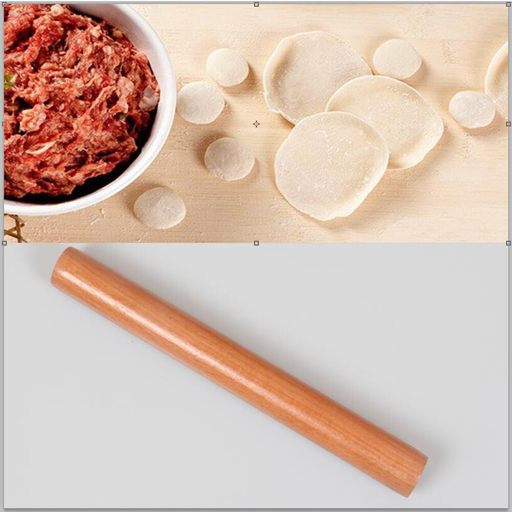 Kitchen Rolling Pin 16cm /25cm Non-stick Wooden Rooling Pin for DIY Fondant Cake Decor Noodles Dough Roller Cooking Tools