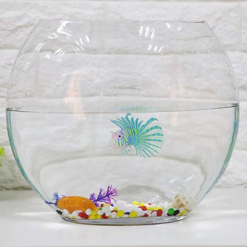 Aquarium Artificial Fish Tank Landscape Decoration Glow Simulation Animal Ornaments