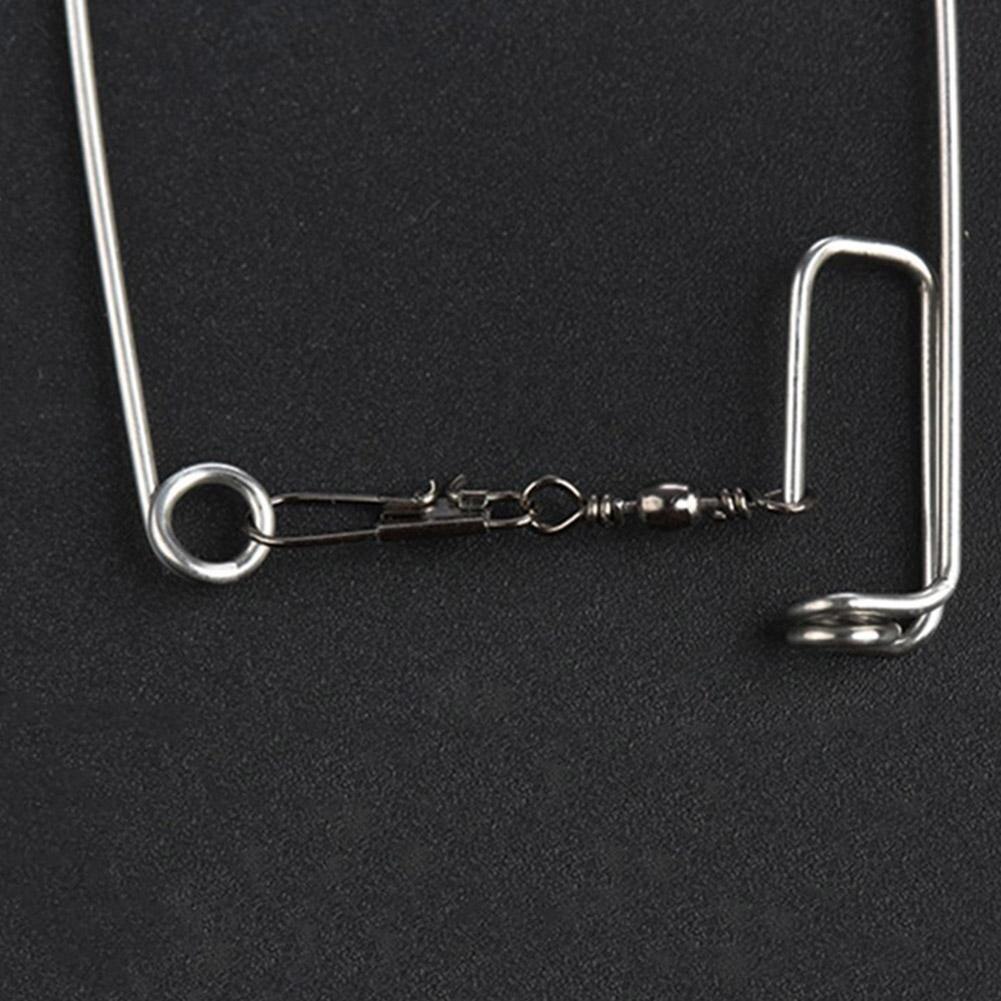 1pc Automatic Fishing Device Smart Steel Trigger Hook Spring Fishing Lure Bite Trigger Thehookcatch Fish Automatically