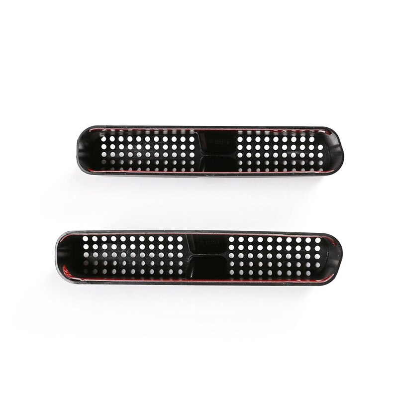 Embellecedor de cubierta de polvo para salida de aire de BMW, cubierta negra para debajo del asiento, X5, G05, ,