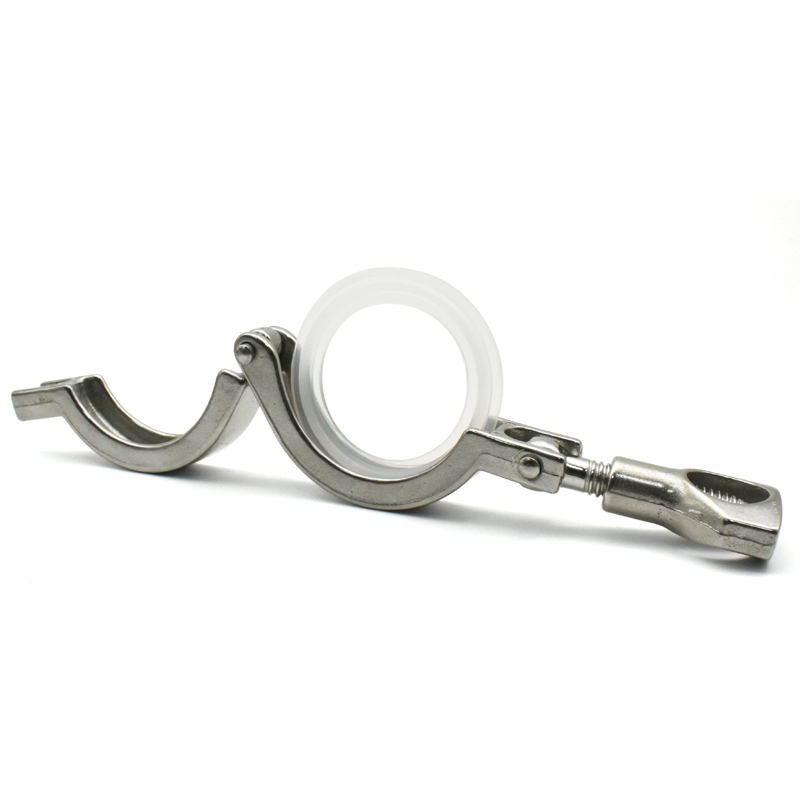 1 set 1.5"Tri Clamp 50.5mm Ferrule OD SS304 Stainless Steel Tri Clover Sanitary Fitting for home Brewing