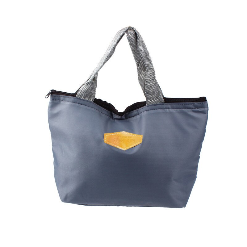 Food Storage Bag Insulated Cold Picnic Carry Case Thermal Lunch Box Waterproof Travel Necessary Food Container Picnic Handbag: E