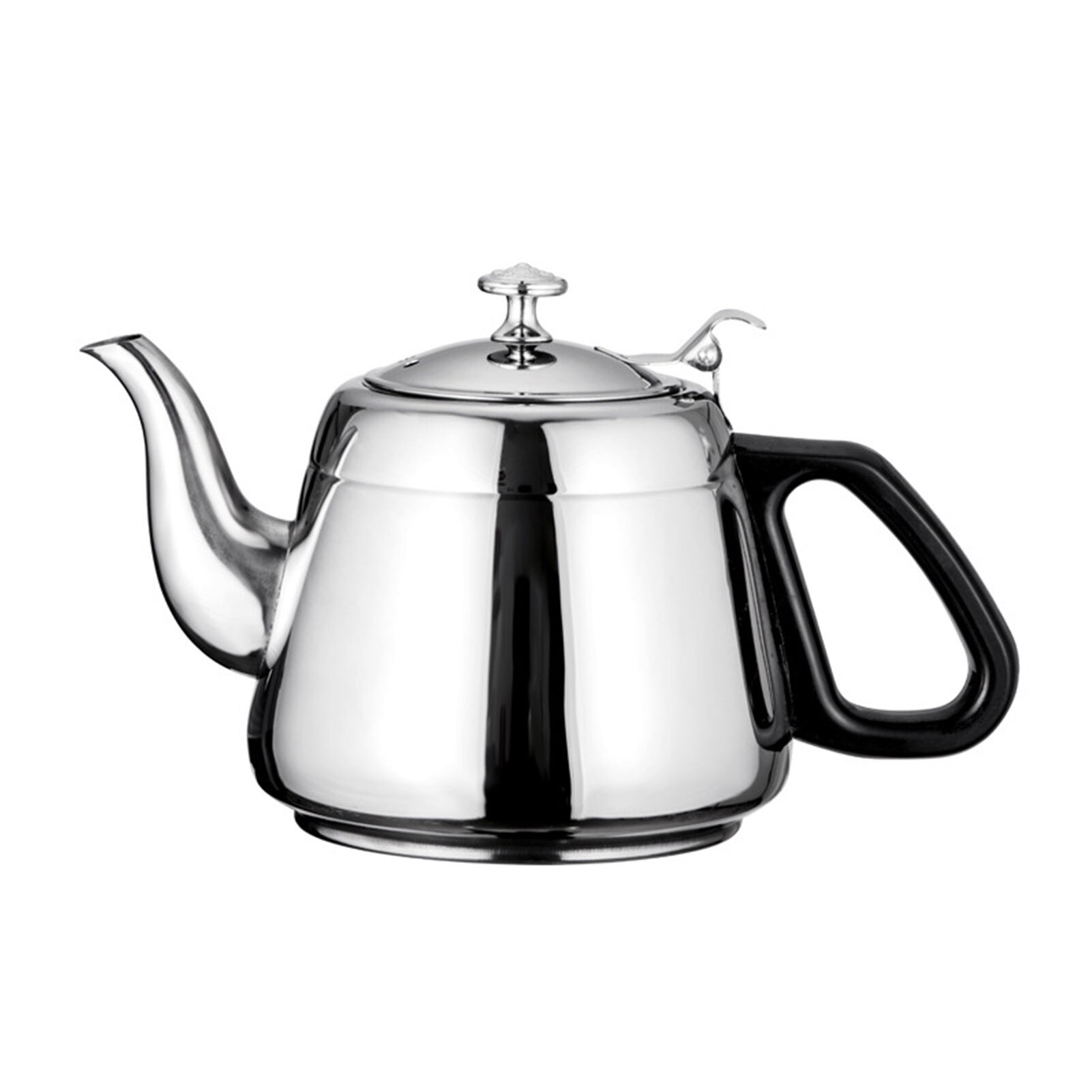 2L Stainless Steel Tea Kettle Food Grade Tea Pot With Heat-Proof Handle - Stovetop Suitable For All Heat Sources: Default Title