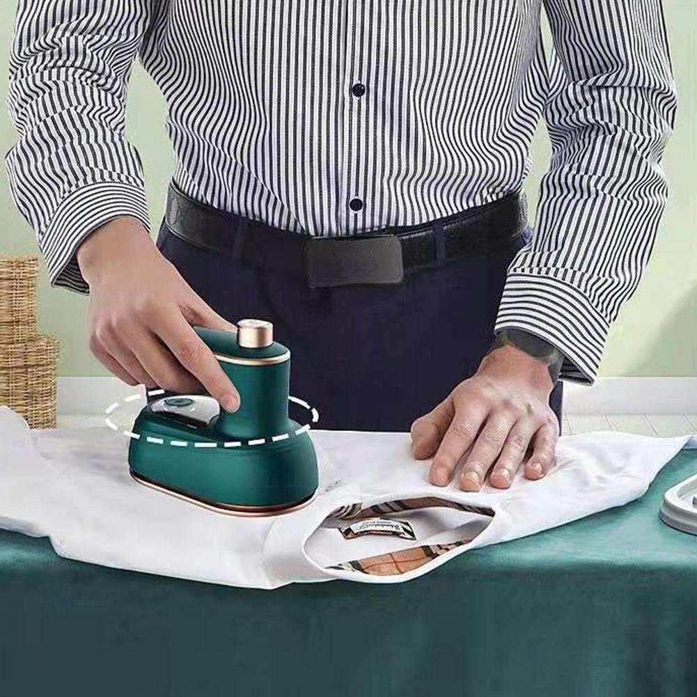 Mini Steam Iron Handheld Wet And Dry Double Steam Steamer Generator Garment Portable Travelling Home F1a1
