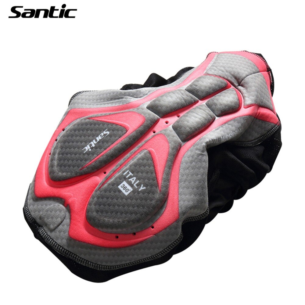 Santic 1/2 vrijetijdsfietsbroek met 3d gevoerde fietsbroeken sportkleding mtb fiets ademende shorts losse fietskleding