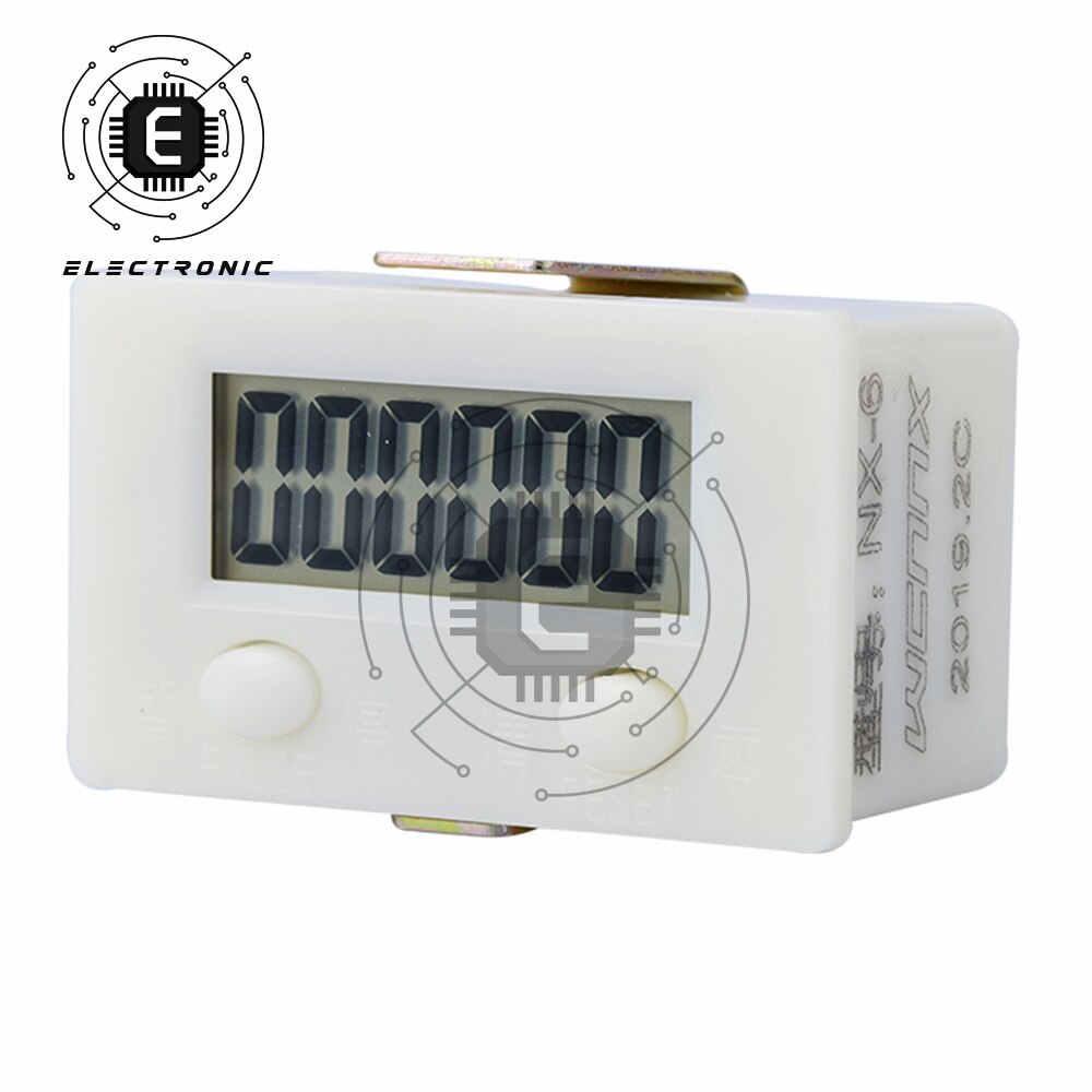 5/6 Ziffer Elektronische Digital Anzeige Zähler Nähe Industrie Magnetischer Sensor Schalter schlagen Zähler Induktion Zähler Meter