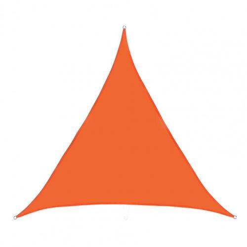 Dreieckiger sonnenschutz, wasserdicht und staubdicht, für garten, terrasse, pool, picknick, camping: Orange